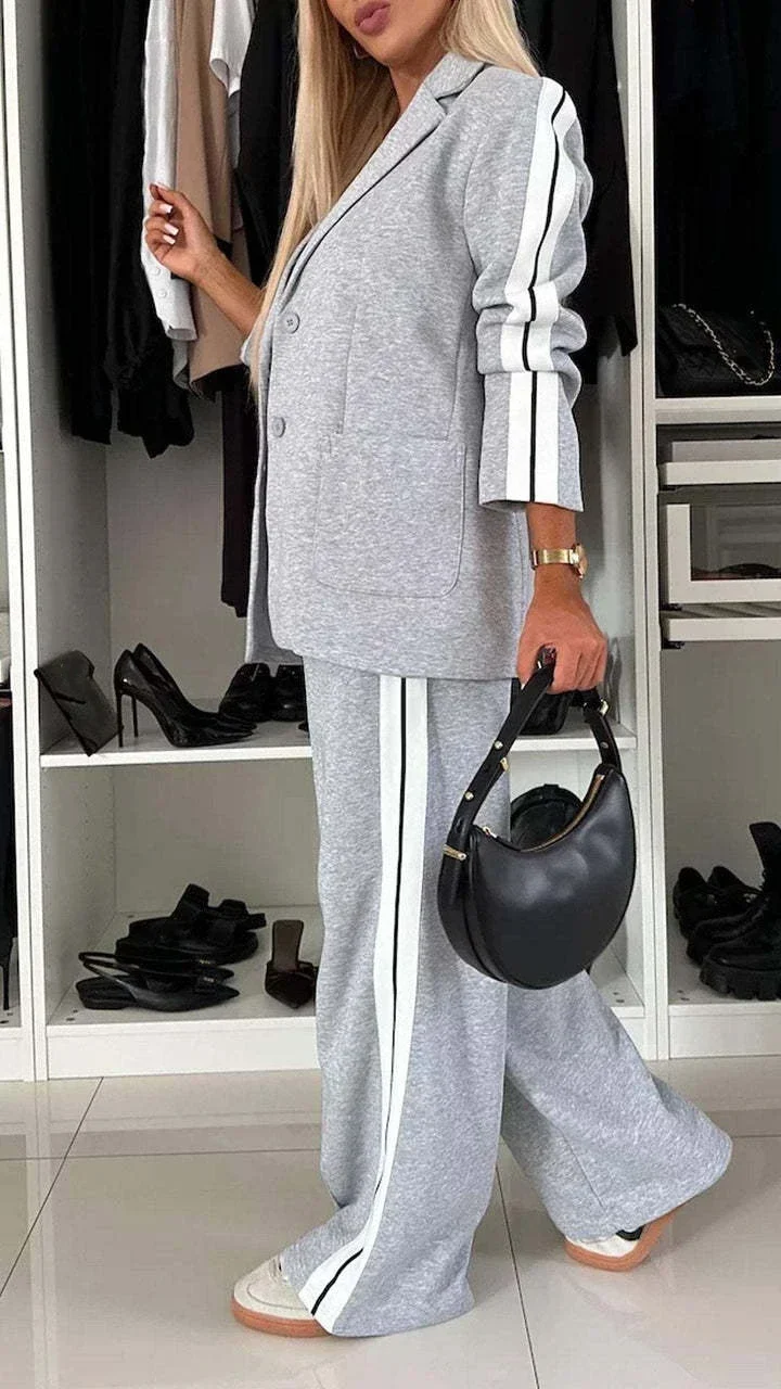 Conjunto Milano – Blazer + Calça Casual com Pegada Esportiva